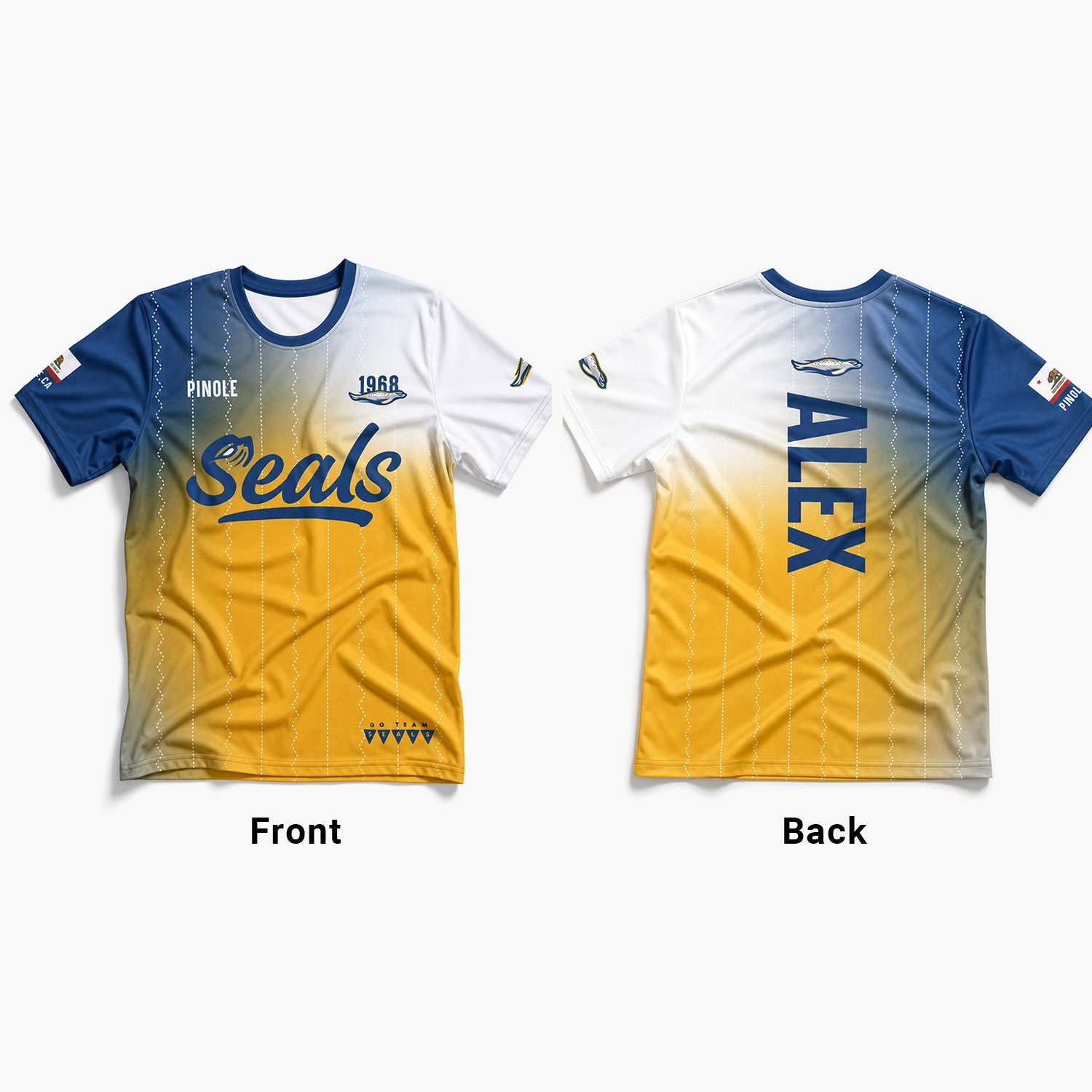 Gradient Full Print Jersey—Adult