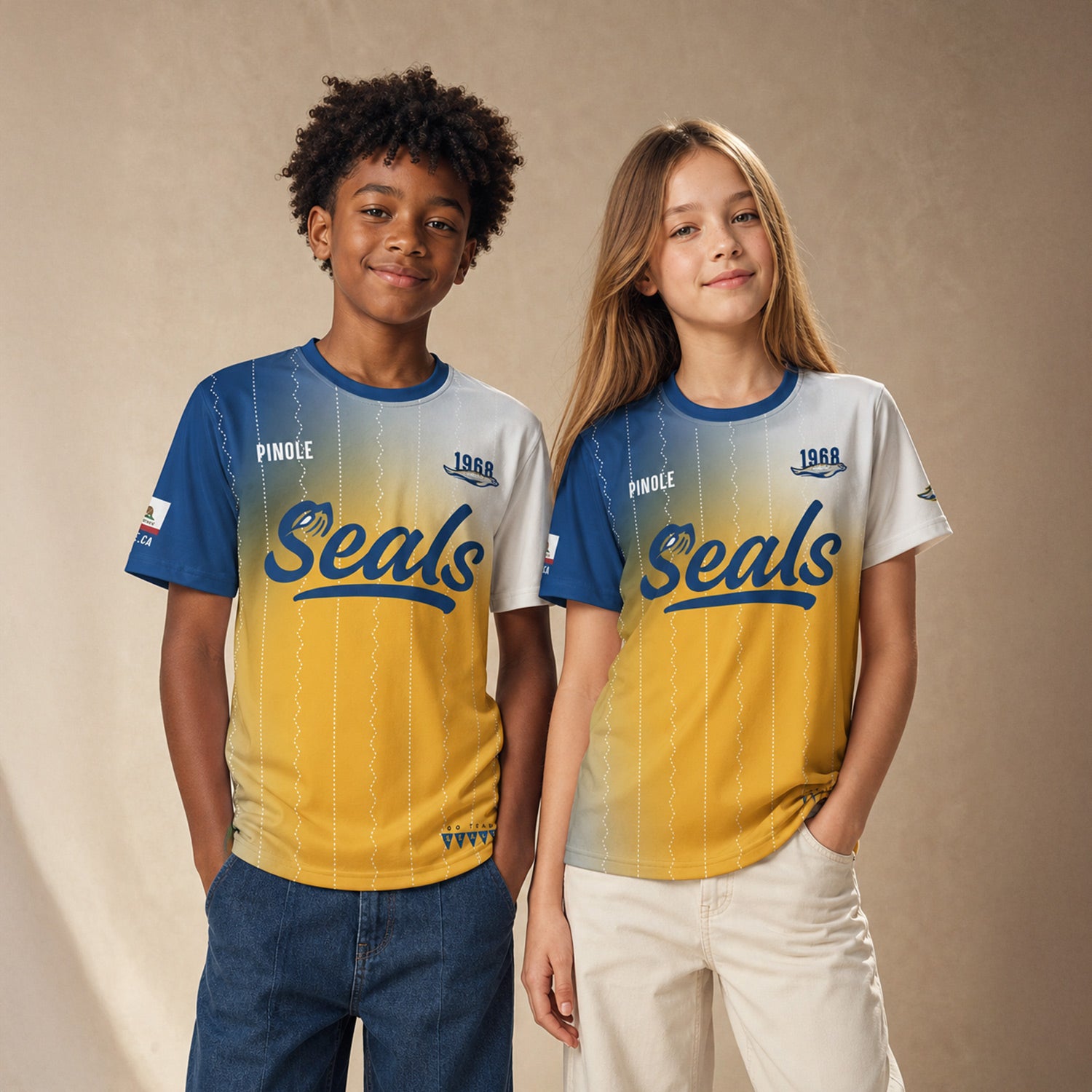 Gradient Full Print Jersey—Youth