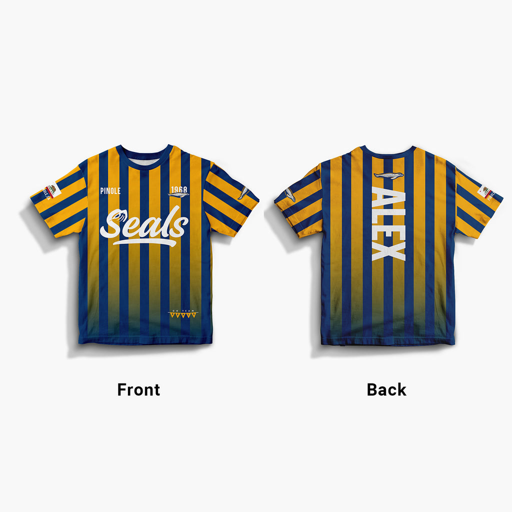 Stripes Full Print Jersey—Adult