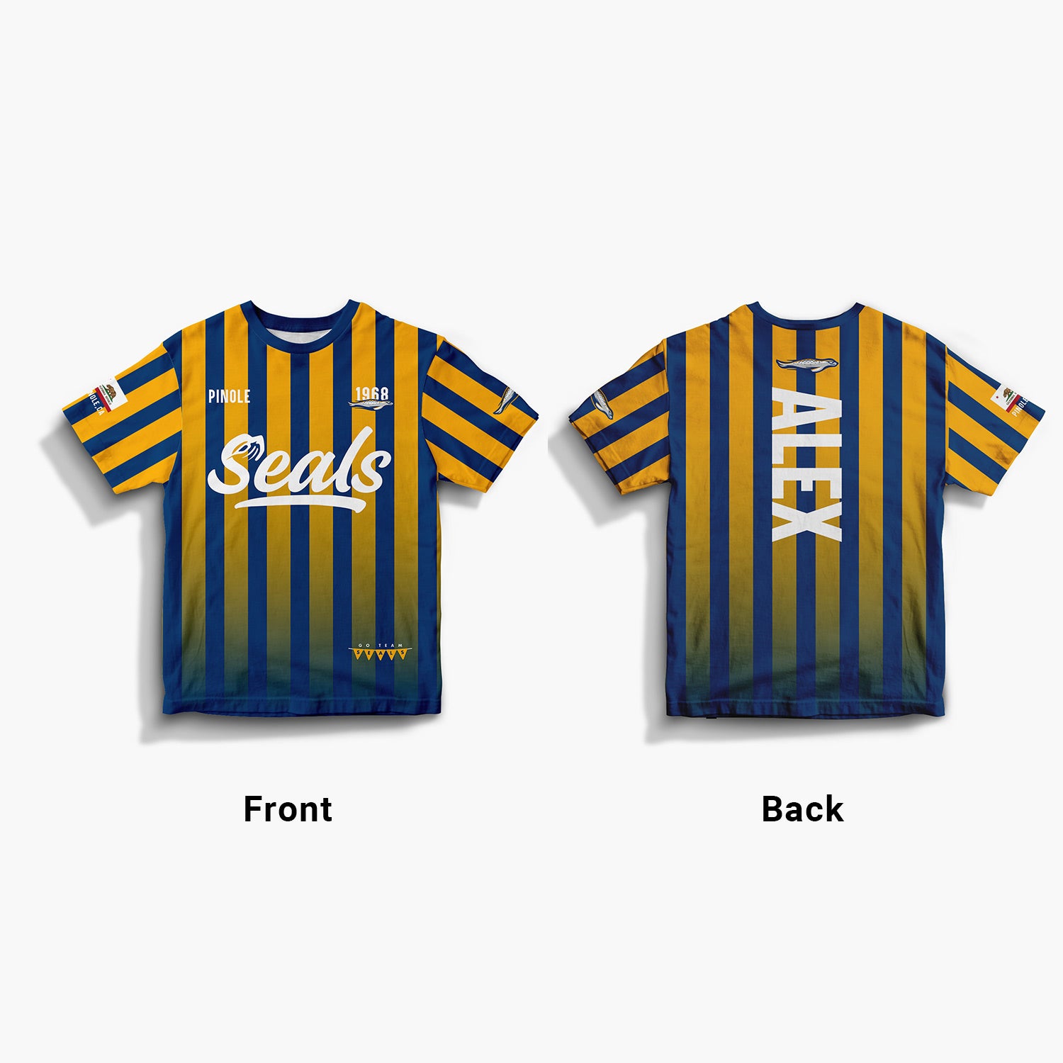 Stripes Full Print Jersey—Adult