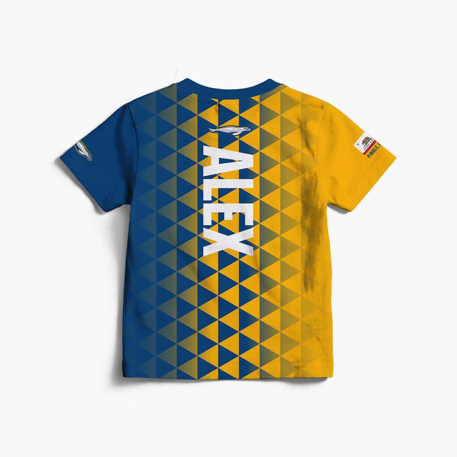 Triangles Full Print Jersey—Youth