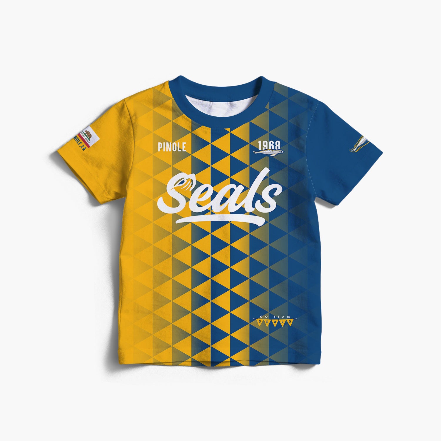 Triangles Full Print Jersey—Youth