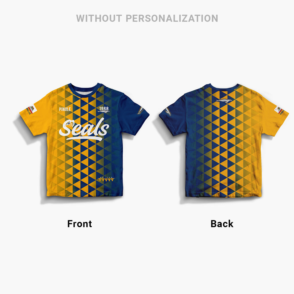 Triangles Full Print Jersey—Adult